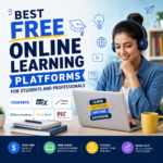 Best Free Online Learning Platforms for Students and Professionals Illustration of free online learning platforms offering diverse courses and certifications for students and professionals